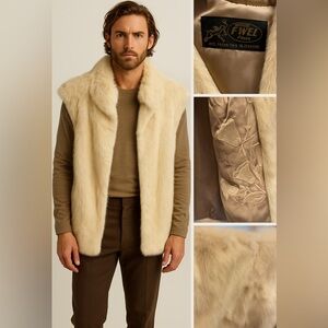 F. WEILL Paris Vintage Statement Vest – Size L